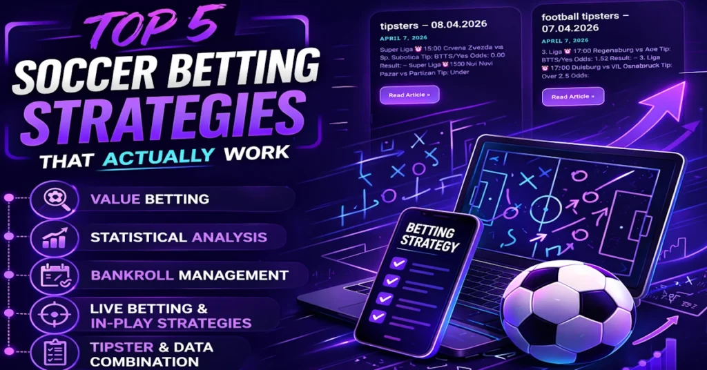 Top 5 Soccer Betting Strategies That Actually Work